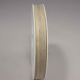 Nastro "Lino" - 10 Mm x 20 M / Naturale