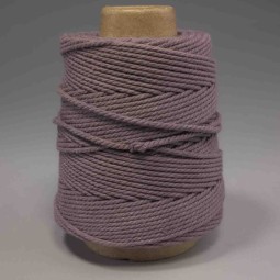 Cordino in Cotone - 4 Mm x 100 M / Viola