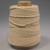 Cordino in Cotone - 4 Mm x 100 M / Naturale
