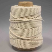 Cordino in Cotone - 4 Mm x 100 M / Bianco