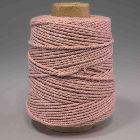 Cordino in Cotone - 4 Mm x 100 M / Rosa