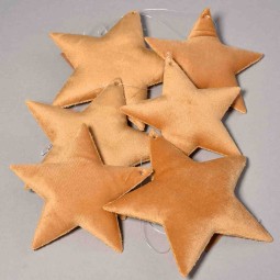 Stelle in velluto 6 PZ - 10x5x1,5 Cm / Miele