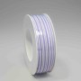 Nastro "Cotone" a righe - 10 Mm x 35 M / Lavanda