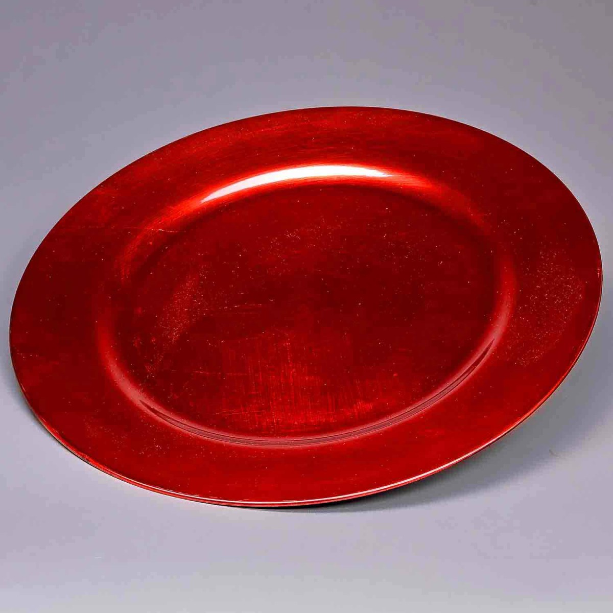 Piatto in polopropilene  - 33 Cm / Rosso