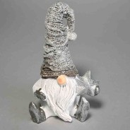 Gnomo in poliresina - 6x4,5x11 Cm / Assortito