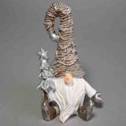 Gnomo in poliresina - 6x4,5x11 Cm / Assortito