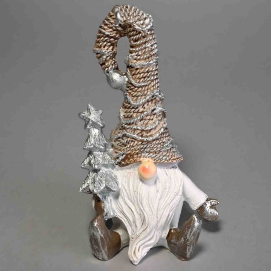 Gnomo in poliresina - 6x4,5x11 Cm / Assortito