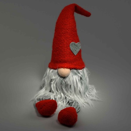 Gnomo in tessuto - 10x11,5x52 Cm / Assortito