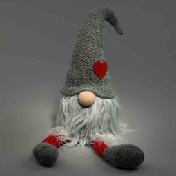 Gnomo in tessuto - 10x11,5x52 Cm / Assortito