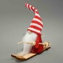 Gnomo sciatore - 12x5x15,5 Cm / Assortito