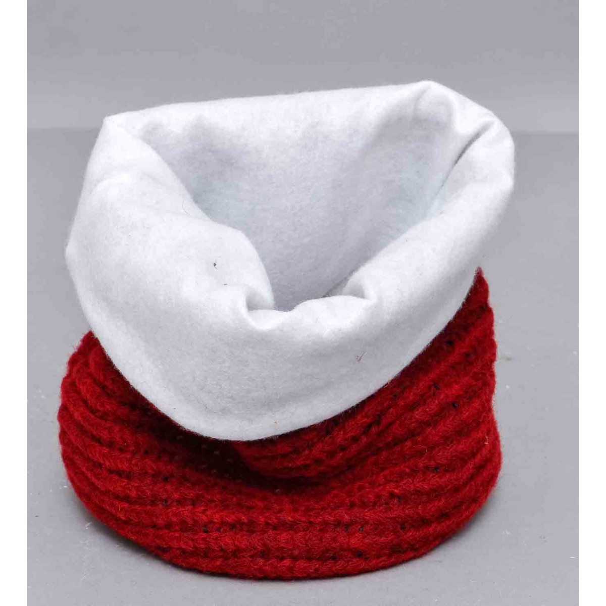 Coprivaso in tessuto 2 PZ - 15x17 Cm / Rosso