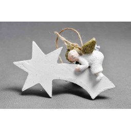 Decorazione natalizia in legno - Assortita Stella cometa