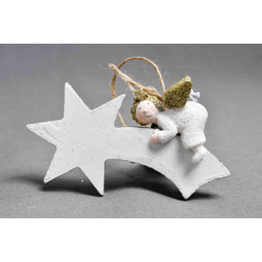 Decorazione natalizia in legno - Assortita Stella cometa