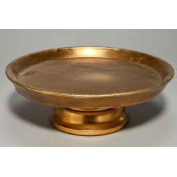 Centrotavola in resina - 25x8,5 Cm / Oro