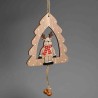 Figura in legno - 13x0,8x32 Cm / Assortita