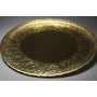 Piatto in metallo - 40 Cm / Oro