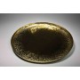 Piatto in metallo - 30 Cm / Oro