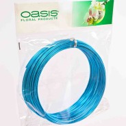 Filo in alluminio smaltato - 2 Mm / Azzurro