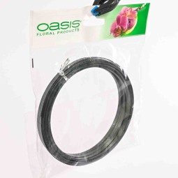 Filo in alluminio goffrato - 1 Mm x 100 G / Nero