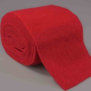 Nastro in lana 15 CM x 5 M / Rosso