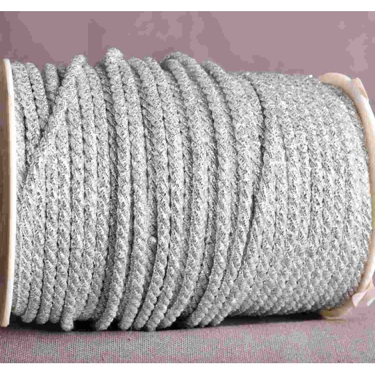 Rocchetta cordoncino argento 3,5 MM X 50