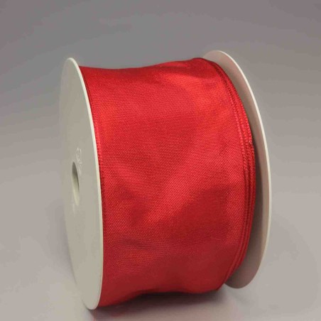 Nastro "Taffetà animato" - 60 Mm x 25 M / Rosso