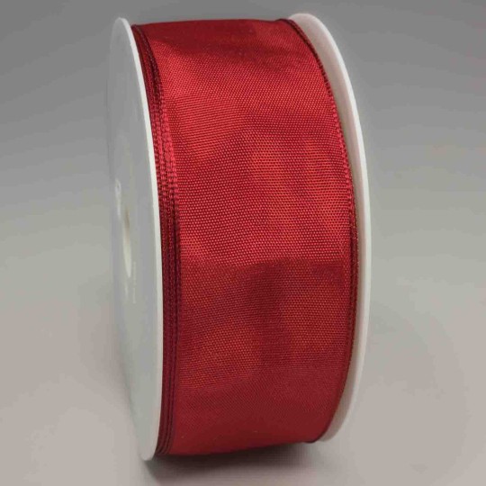 Nastro "Taffetà animato" - 40 Mm x 25 M / Bordeaux