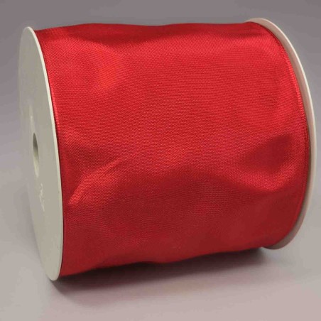 Nastro "Taffetà animato" - 100 Mm x 25 M / Rosso