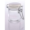 Vasetto in vetro con tappo in ceramica - 2 Altezze - H 6,2 cm