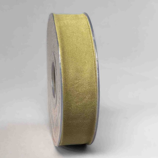 Nastro "Velluto" - 25 Mm x 7 M / Verde salvia