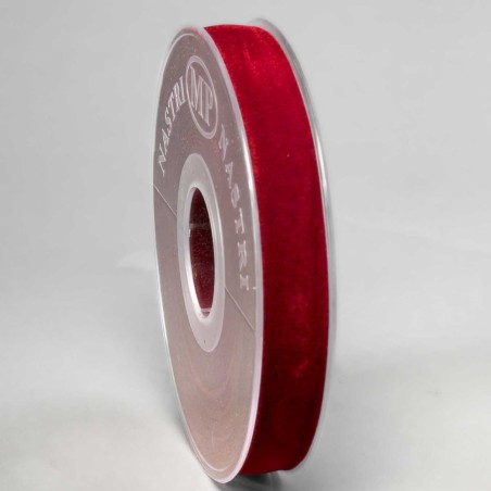 Nastro "Velluto" - 15 Mm x 7 M / Bordeaux