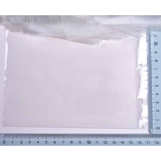 Sacchetti trasparenti 100 Pezzi - 12x17,5 Cm