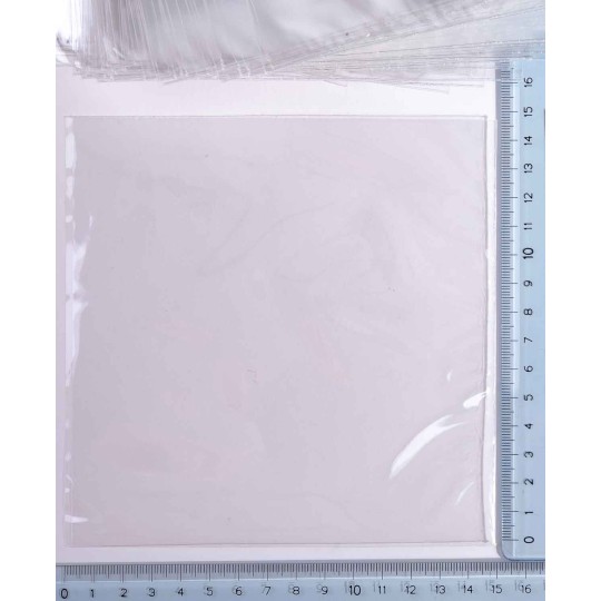 Sacchetti trasparenti 100 Pezzi - 15x15 Cm