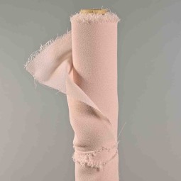Runner "Chiffon" sfrangiato - 28 Cm x 3 M / Rosa