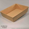 Vassoi in cartoncino microonda 10 PZ - 37x47x11 Cm / Avana