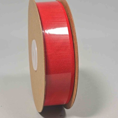 Nastro in velluto - 25 Mm x 10 M / Rosso