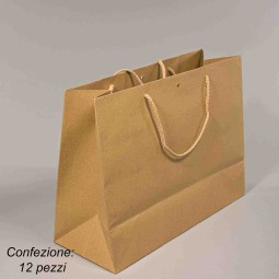 Borsine in carta 12 PZ - 39x29+15 Cm / Kraft