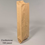 Buste in carta 100 PZ - 12x40+6 Cm / Kraft