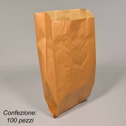 Buste in carta 100 PZ - 14x28+5 Cm / Kraft