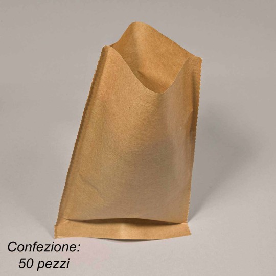 Buste in carta 50 PZ 45 G+10 My - 16x25 Cm / Kraft