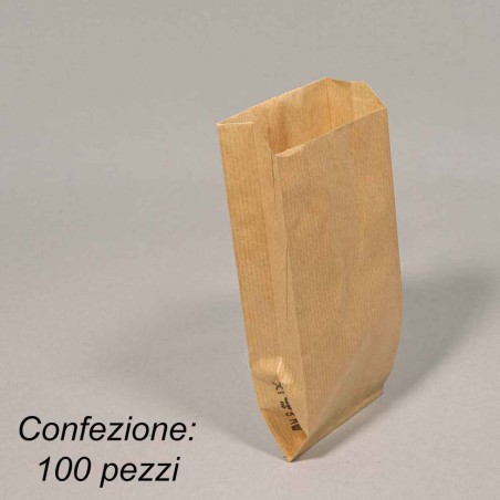 Buste in carta 100 PZ - 8x16+2,5 Cm / Kraft