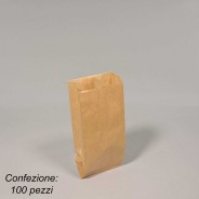 Buste in carta 100 PZ - 10x18+3 Cm / Kraft