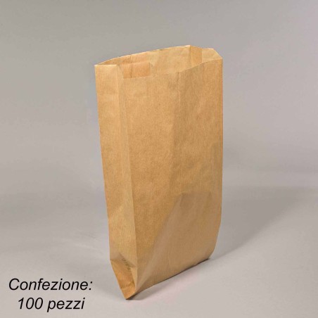 Buste in carta 100 PZ - 17x34+6 Cm / Kraft