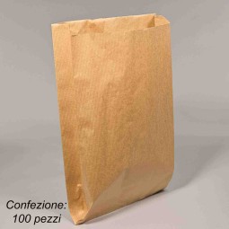 Buste in carta 100 PZ - 22x40+7 Cm / Kraft