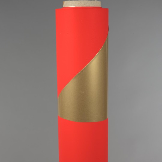 Bobina in PPL "Satinata" - Rosso / Oro