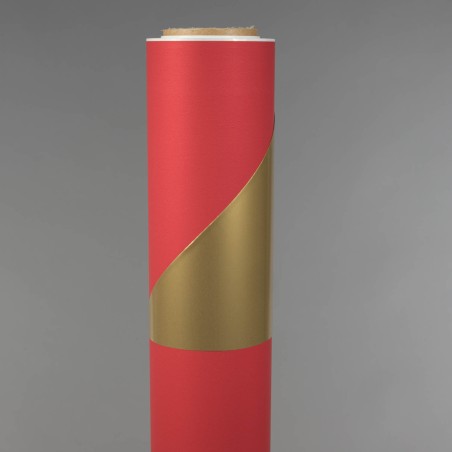 Bobina in PPL "Satinata" - Bordeaux / Oro