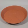 Sottovaso in plastica - 16 Cm / Cotto