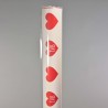 Bobina profumata  in PPL alta densità "Hearts" - 1x25 M / Bianco