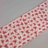 Spezzoni per rosa stampati con cuori 100 PZ - 25x100 Cm / Bianco