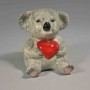 Vasetto animaletto con cuore  - 14,3x12x12 Cm / Assortito